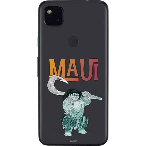 Disney Princess Moana Maui Google Pixel 4a Skin